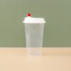 U-Shape 90mm Crystal Hard Cup (16oz or 20oz) - Clear