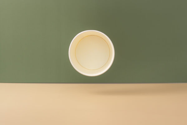 13OZ White Double-Poly Coated Paper Food Cup (390ML) - Image 2