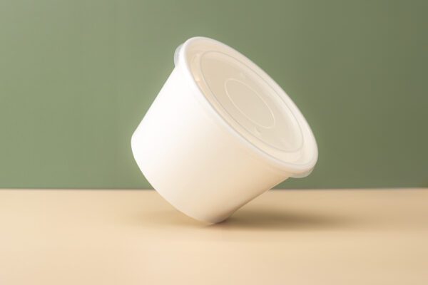 1500ML White Paper Ramen Bowl (50OZ) - Image 4