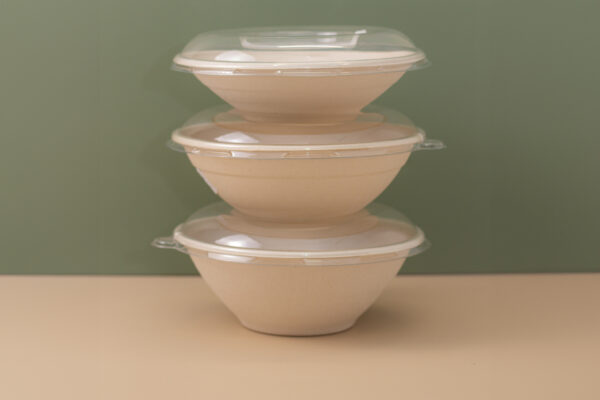 HG-24/32/40 Poke Bowl PET Lid (Clear) - Image 3