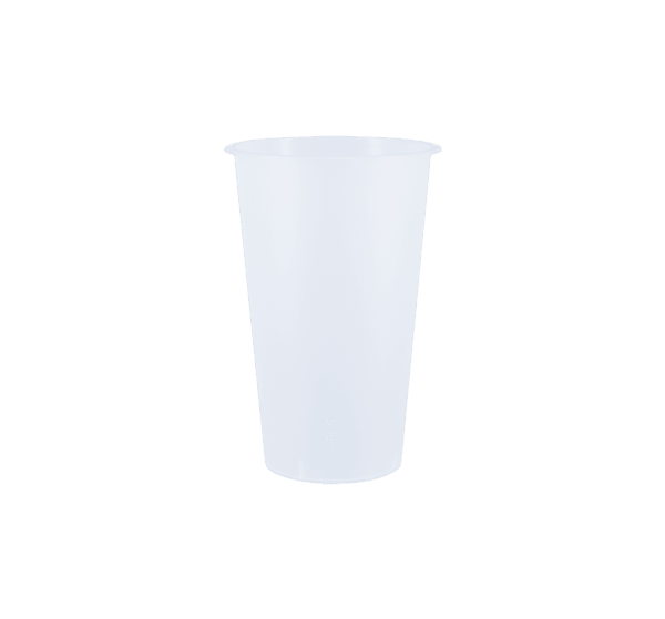 A-Shape 95mm Crystal Cup Hard (16oz) - Frosted