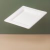 8 Inch Square Sugarcane Plate - Image 2