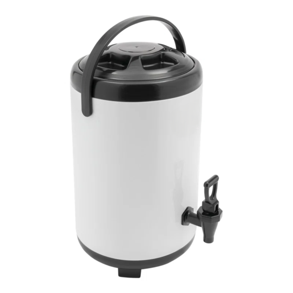 Stainless Steel Insulated Cold and Hot Drink Dispenser with Thermometer (10L) - Image 5