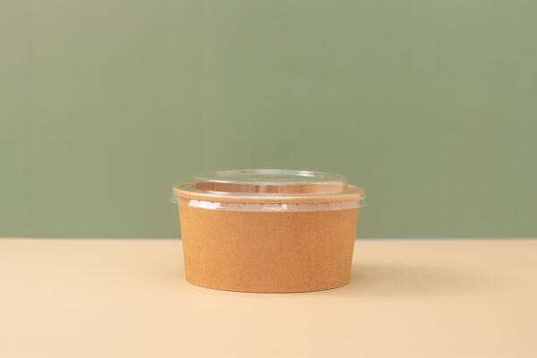 34OZ Paper Bowl (Wide) (1000ML ) with Lid. - Image 2