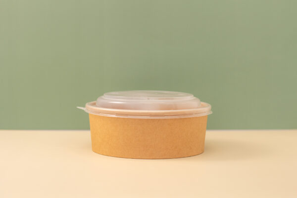 45OZ Paper Bowl (Wide) (1300ML ) with Lid. - Image 3