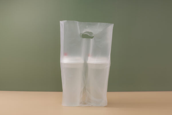 Double Cups Plastic Bag (Clear)