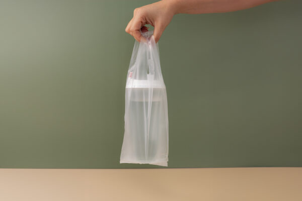 Single Cup Plastic Bag (Clear) - Image 4