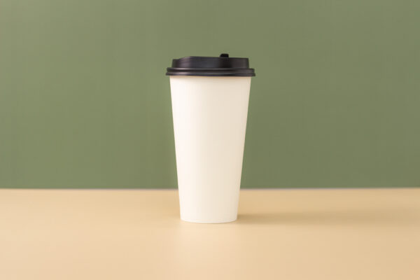 Paper Hot Cup White Single-Walled (16oz) - Image 4