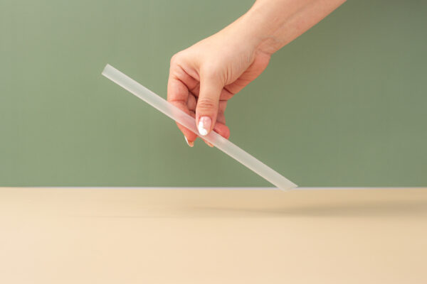 1.2X23CM BUBBLE TEA PLASTIC STRAW IND. WRAP (CLEAR) - Image 3