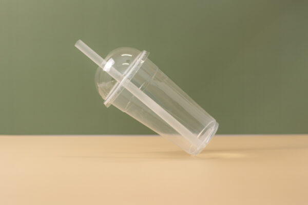 1.2X23CM BUBBLE TEA PLASTIC STRAW IND. WRAP (CLEAR) - Image 4