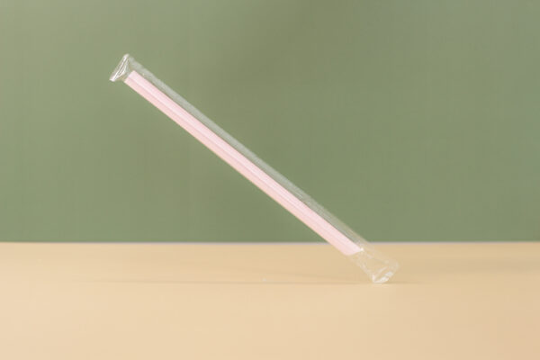 1.2X23CM BUBBLE TEA PLASTIC STRAW IND. WRAP (COLORS) - Image 6