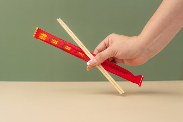 JS-Chopsticks Wrapped - Red