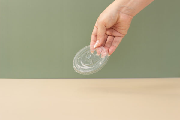 90mm PETE Flat Lid - Ultra Clear or Frosted