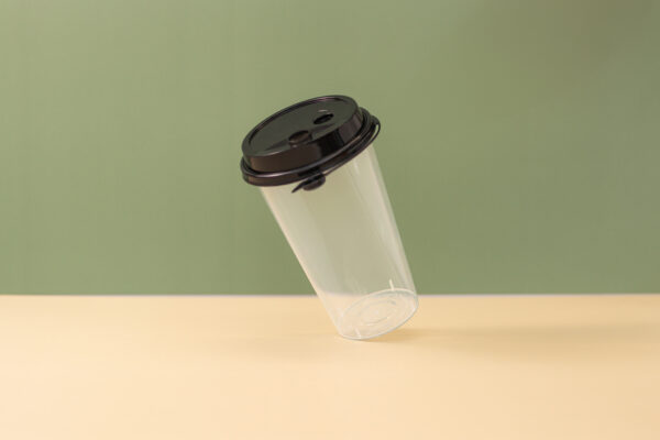 90mm Cup Lid w/ Plug - Frosted, Clear, White or Black - Image 10