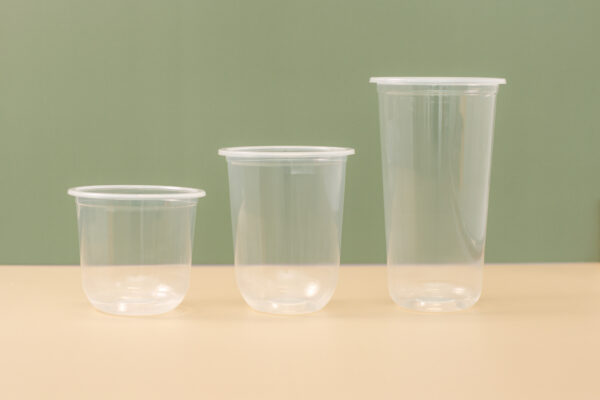 U-Shape 95mm PP Cup (12oz, 16oz or 22oz) - Clear Soft