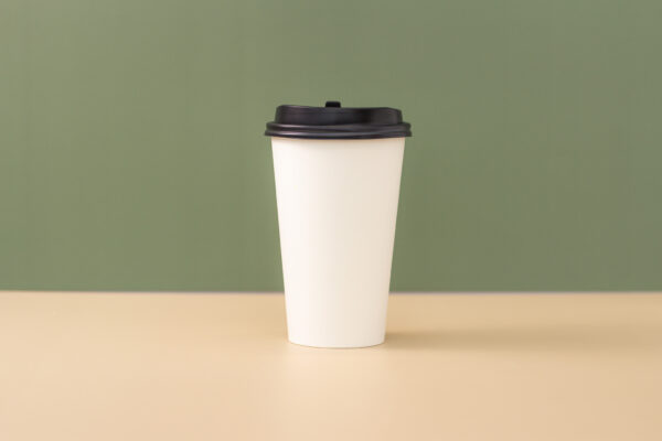 Paper Hot Cups White Single-Walled, White (16oz or 20oz) - Image 5