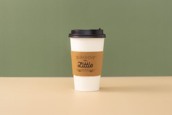 Paper Hot Cups White Single-Walled, White (16oz or 20oz) - Image 7