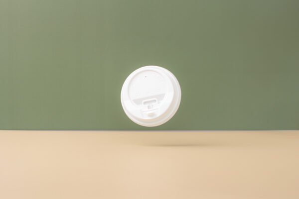 90 Hot Cup Lid - White - Image 2