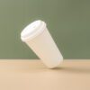 90mm Hot Cup Lid - White or Black - Image 11