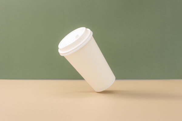 90 Hot Cup Lid - White - Image 7