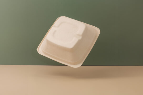 24OZ Sugarcane Square Bowl - Image 2