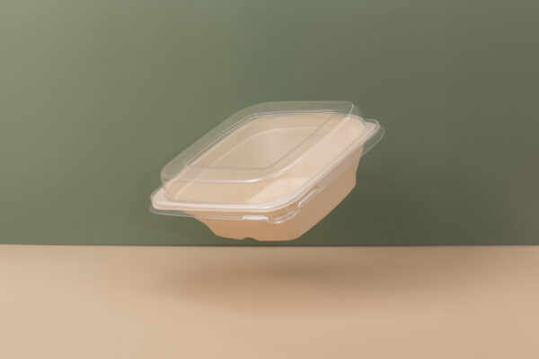 24OZ Sugarcane Square Bowl - Image 3