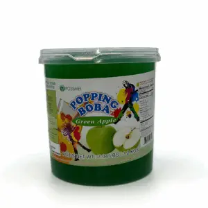 GREEN APPLE POPPING BOBA/BOTTLE